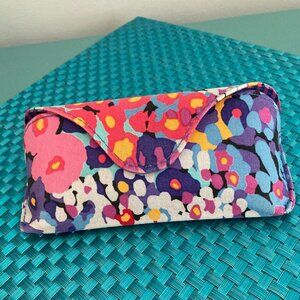 Vera Bradley NWOT Eyeglass Sunglasses Case Impressionista Pattern